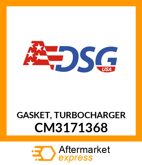 GASKET, TURBOCHARGER CM3171368