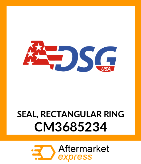 SEAL, RECTANGULAR RING CM3685234