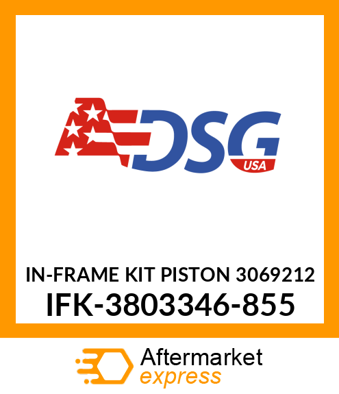 IN-FRAME KIT PISTON 3069212 IFK-3803346-855