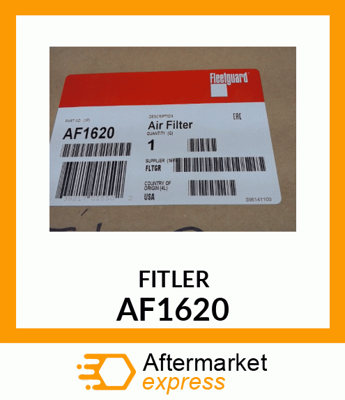 Spare part AF1620 + FITLER