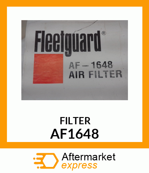 Spare part AF1648 + FILTER