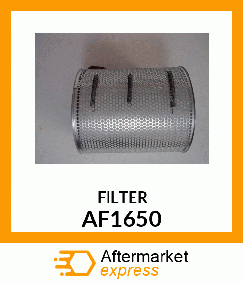 Spare part AF1650 + FILTER