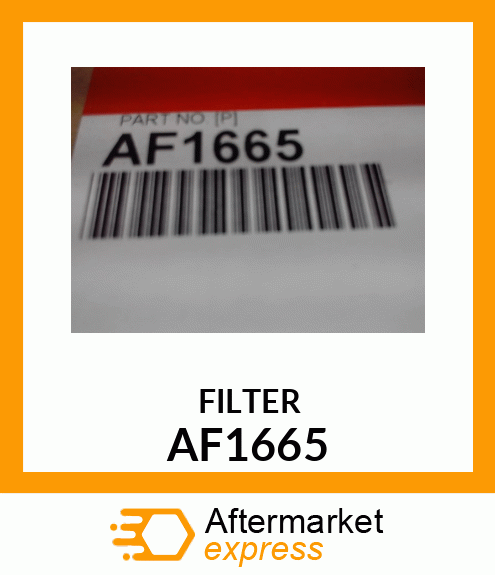 Spare part AF1665 + 2PCFILTER