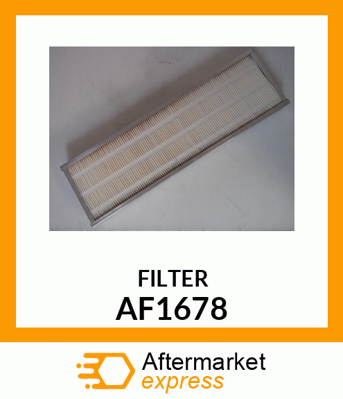 Spare part AF1678 + FILTER