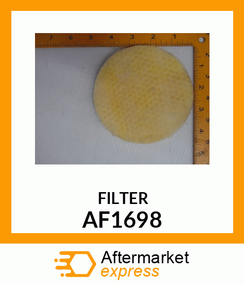 Spare part AF1698 + FILTER