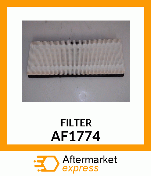 Spare part AF1774 + FILTER