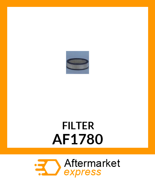 Spare part AF1780 + FILTER