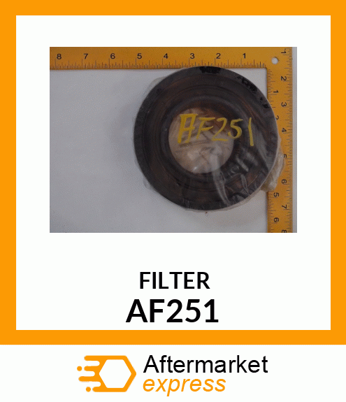 Spare part AF251 + FLTR