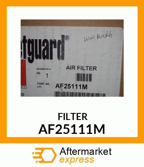 Spare part AF25111M + FILTER