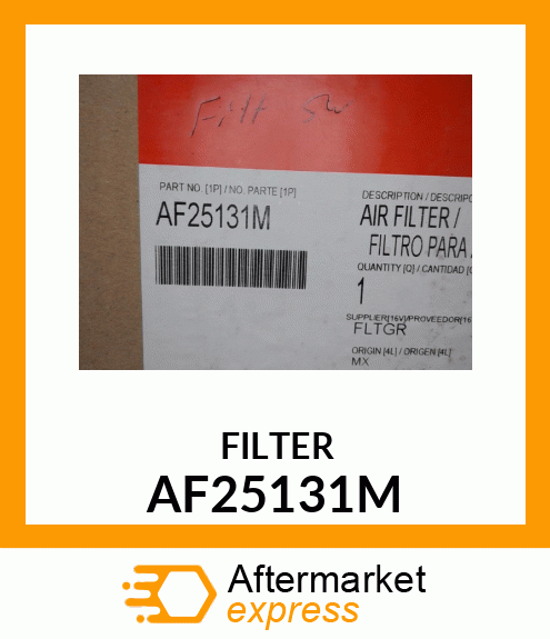 Spare part AF25131M + FILTER