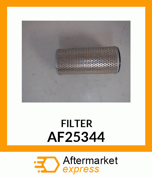 Spare part AF25344 + FILTER