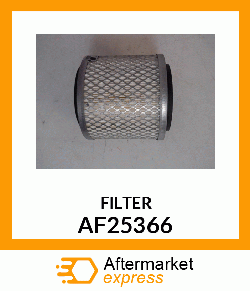 Spare part AF25366 + FILTER