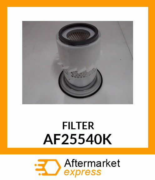 Spare part AF25540K + FILTER