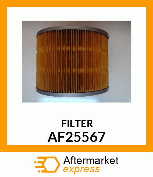 Spare part AF25567 + FILTER