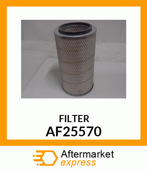 Spare part AF25570 + FILTER2PC