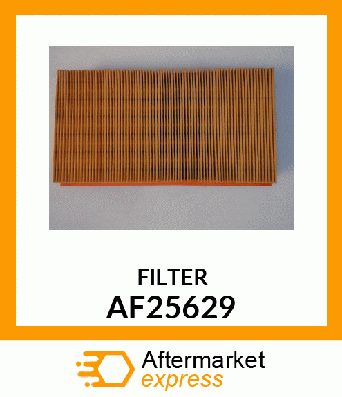 Spare part AF25629 + FILTER