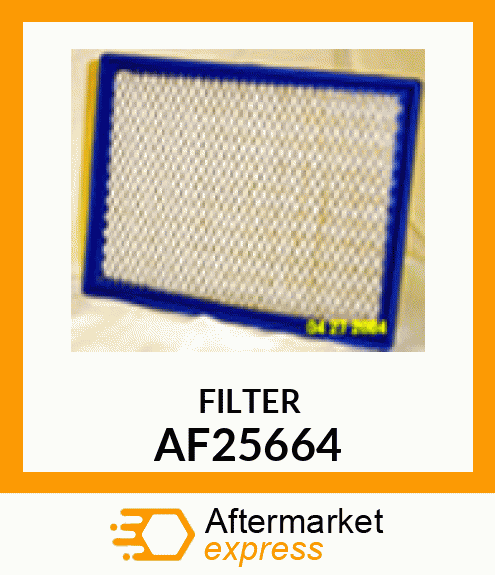 Spare part AF25664 + FILTER