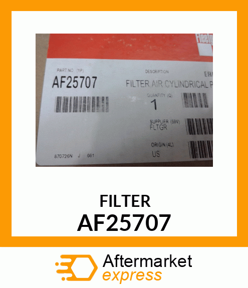 FILTER AF25707