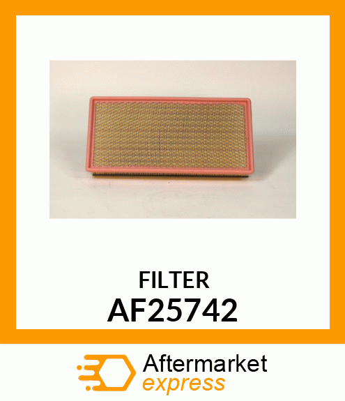 Spare part AF25742 + FILTER