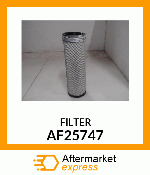 Spare part AF25747 + FILTER