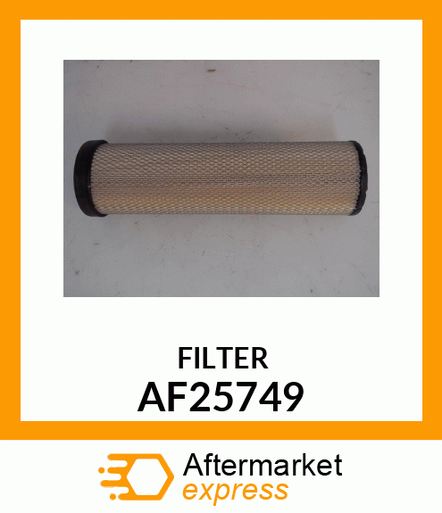 Spare part AF25749 + FILTER