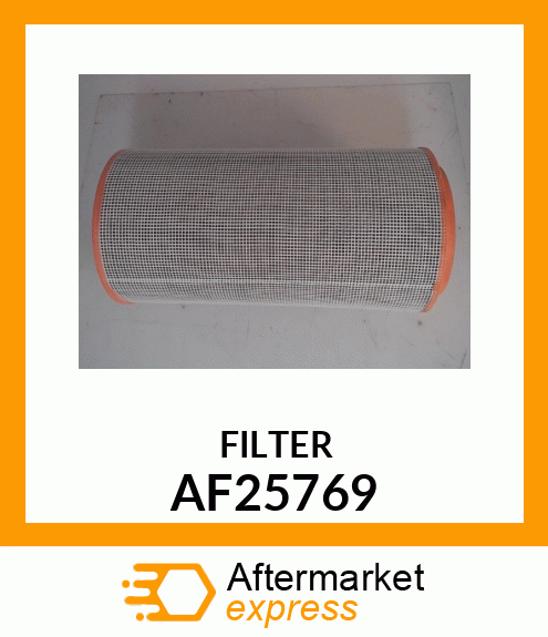 Spare part AF25769 + FILTER