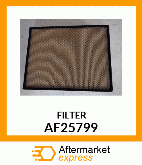 Spare part AF25799 + FILTER