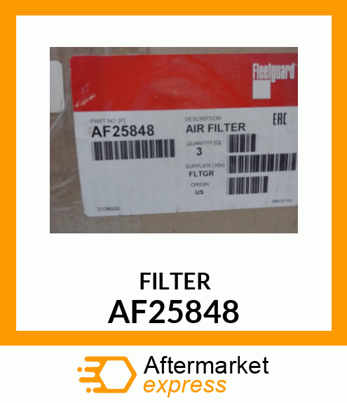 FILTER AF25848