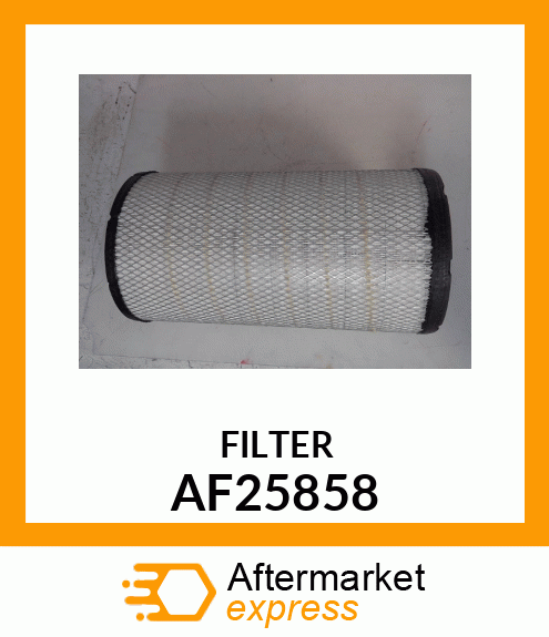 Spare part AF25858 + FILTER2PC