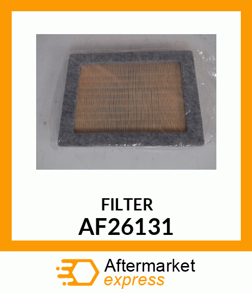 Spare part AF26131 + FILTER