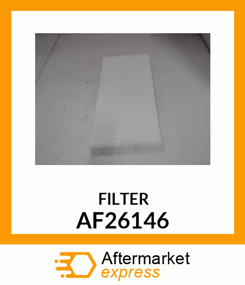 Spare part AF26146 + FILTER