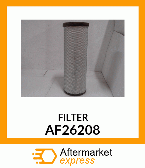 Spare part AF26208 + FILTER