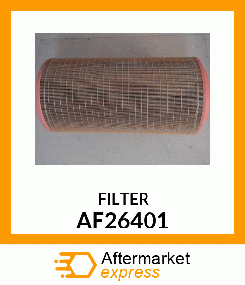 Spare part AF26401 + FILTER