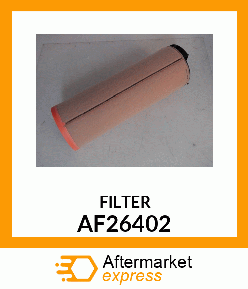 Spare part AF26402 + FILTER