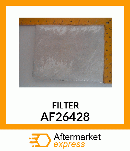 Spare part AF26428 + FILTER