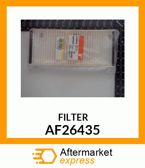 Spare part AF26435 + FILTER