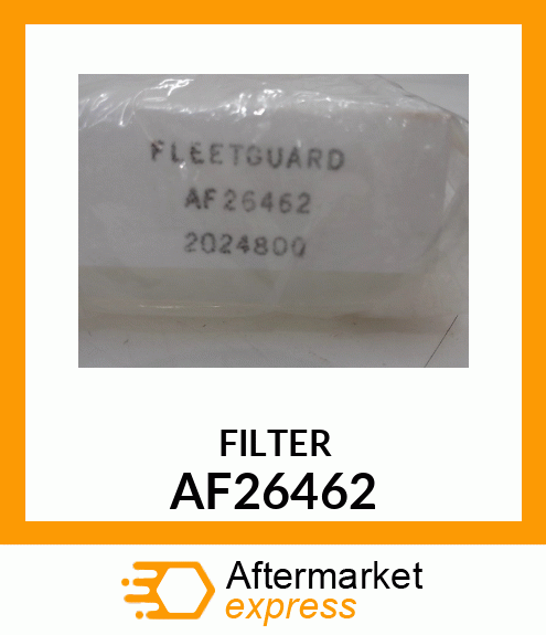 Spare part AF26462 + FILTER