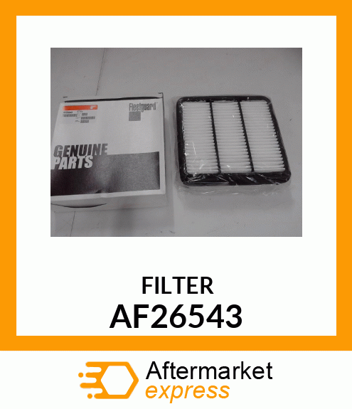 Spare part AF26543 + FILTER