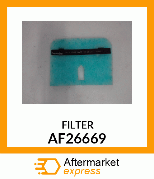 FILTER AF26669