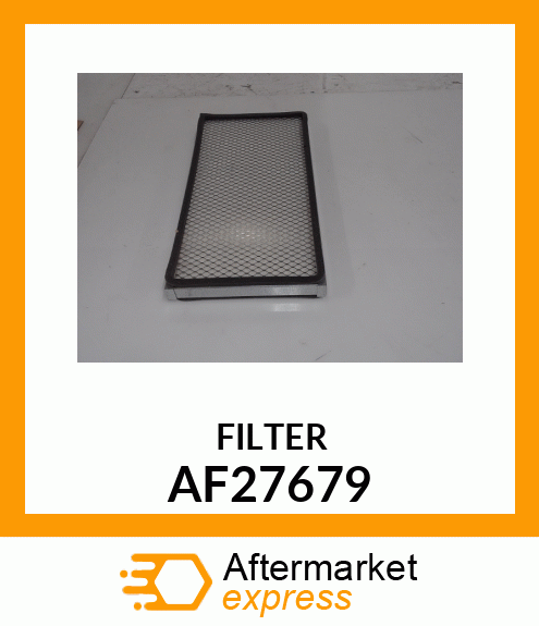 Spare part AF27679 + FILTER