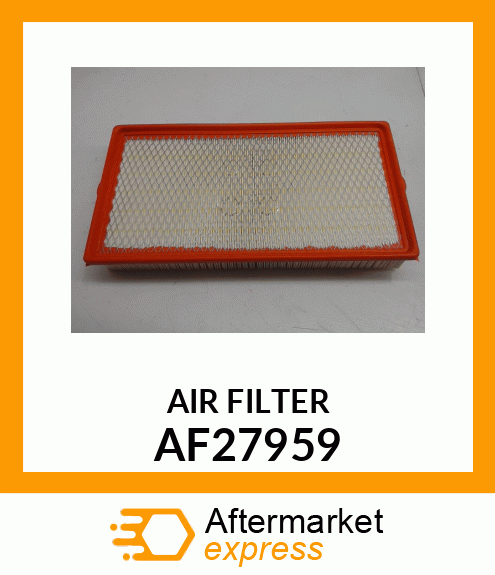 Spare part AF27959 + AIRFILTER