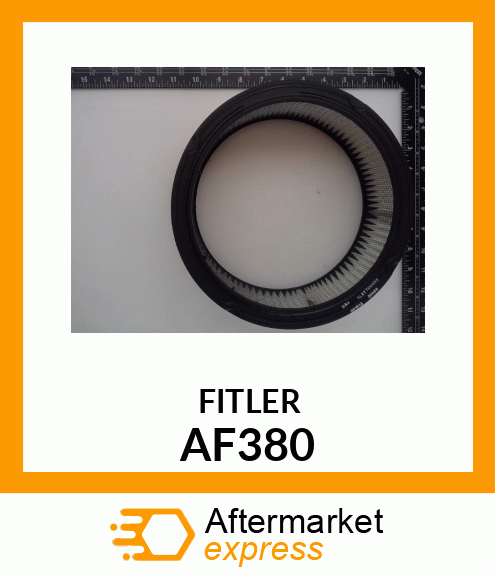 Spare part AF380 + FITLER