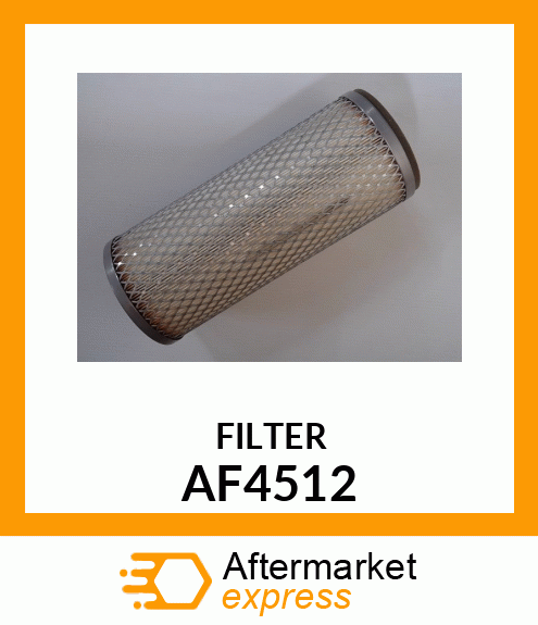 Spare part AF4512 + FILTER