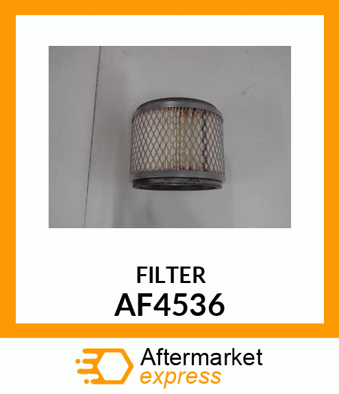 Spare part AF4536 + FILTER