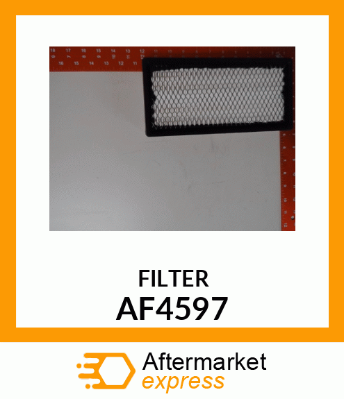 Spare part AF4597 + FILTER