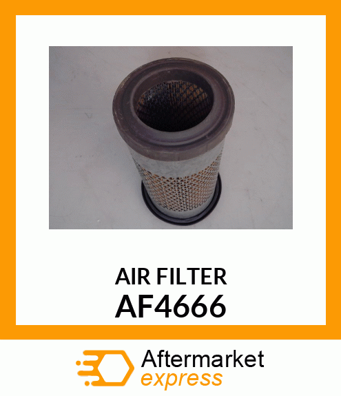 Spare part AF4666 + AIRFILTER2PC