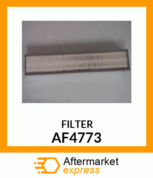 Spare part AF4773 + FILTER