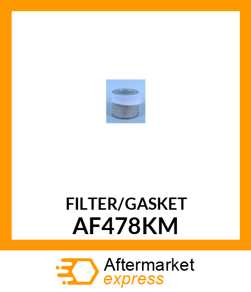 FILTER/GASKET AF478KM