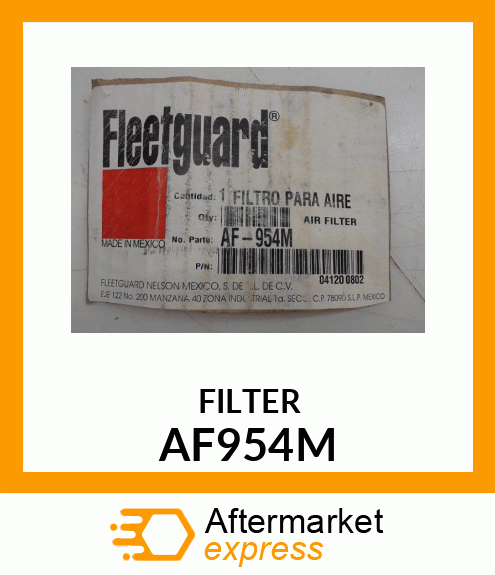 FILTER2PC AF954M