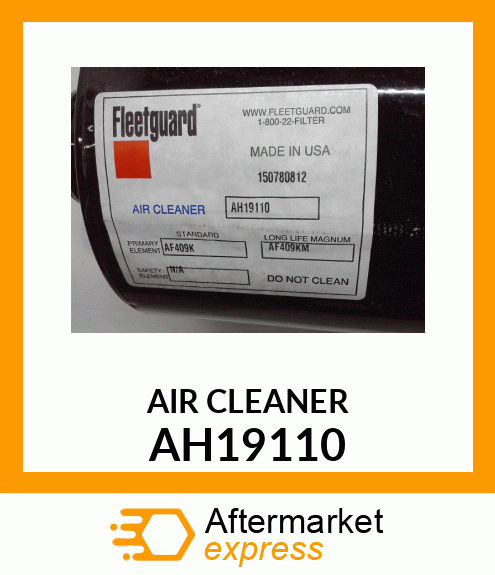 AIR CLEANER AH19110